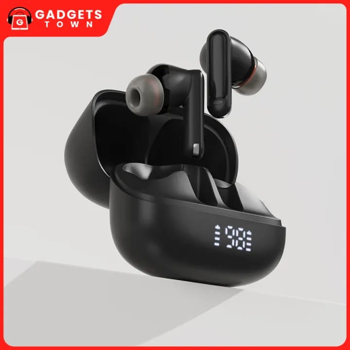 Picture of ACEFAST | W1 ANC TWS Earbuds | Bluetooth 5.4 (JL 7003D4), 13mm Driver | 35dB ANC + 4-Mic ENC, Transparency | 8h Playtime (35h with Case) | LED Digital Display, IPX4, USB-C | For Android & iPhone