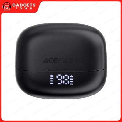 Picture of ACEFAST | W1 ANC TWS Earbuds | Bluetooth 5.4 (JL 7003D4), 13mm Driver | 35dB ANC + 4-Mic ENC, Transparency | 8h Playtime (35h with Case) | LED Digital Display, IPX4, USB-C | For Android & iPhone