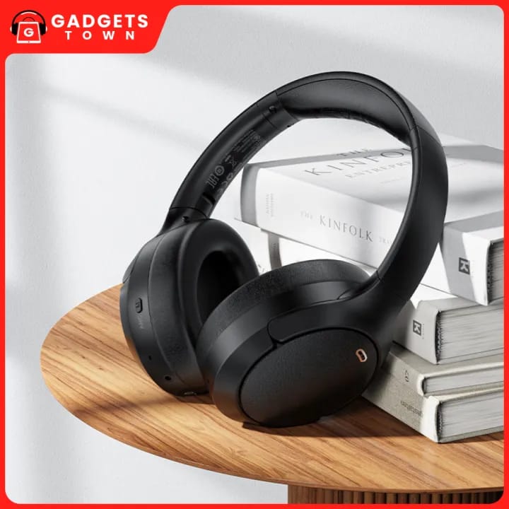 Picture of ACEFAST | H6 ANC Over-Ear Bluetooth Headphones | Bluetooth 5.3 | 30dB Active Noise Cancelling | 40mm Hi-Fi Drivers | 55h Battery (45h with ANC) 500mAh | Quick-Charge 10min→2h | IPX4, USB-C 5V/1A | For Android, iPhone & PC