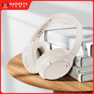 Picture of ACEFAST | H6 ANC Over-Ear Bluetooth Headphones | Bluetooth 5.3 | 30dB Active Noise Cancelling | 40mm Hi-Fi Drivers | 55h Battery (45h with ANC) 500mAh | Quick-Charge 10min→2h | IPX4, USB-C 5V/1A | For Android, iPhone & PC