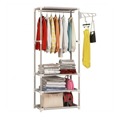 Picture of Multifunctional Coat Rack Clothes Hanging Storage Organizer Rack Clothes Hanger Racks Furniture