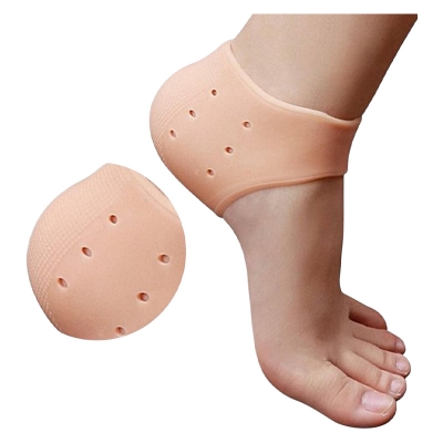 Picture of Silicone Heel Pad Socks for Pain Relief for Men and Women