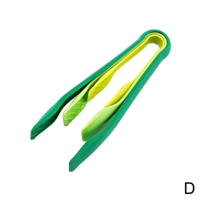 Picture of 3pcs PP Food Tong Kitchen Tongs Non-slip Cooking Clip Clamp BBQ Tools