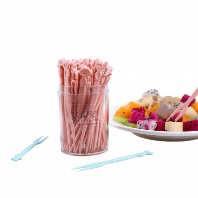 Picture of Plastic Fruit Pick Kids Lunch Snack Cake Dessert Food Toothpick Creek