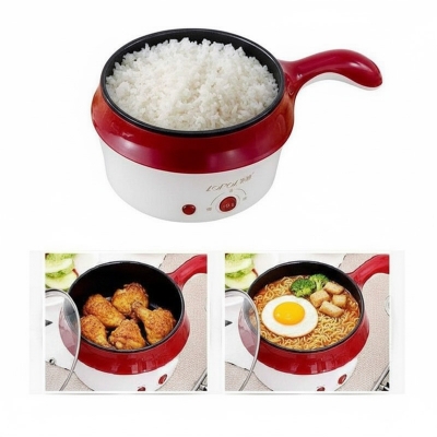 Picture of Electric Multi Cooker Frying Pan Pot Mini Rice Cooker Multicooker  Multi Pan Cooker 18cm