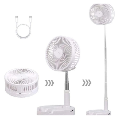 Picture of USB Portable Telescopic Table Fans With 7200 mAH Rechargeable Battery
