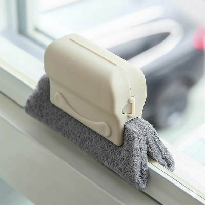 Picture of Creative Magical Window Cleaning Brush Window Door Groove Cleaning Cloth Window Slot Cleaning Brush