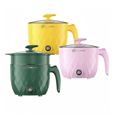 Picture of Non-Stick Electric Rice Cooker Multifunction Electric Cooking Machine 1-2 People 1.5 L.