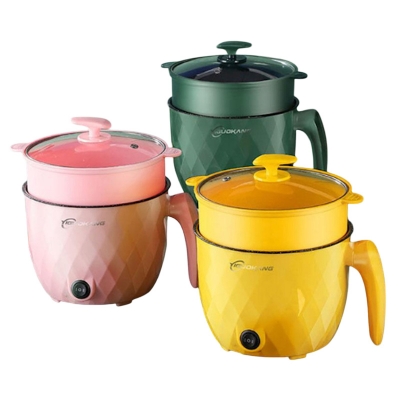Picture of Multifunctional Mini Electric Rice Cooker Hot-pot Non-Stick Cooker Curry Pot Cooking 1.5 L.