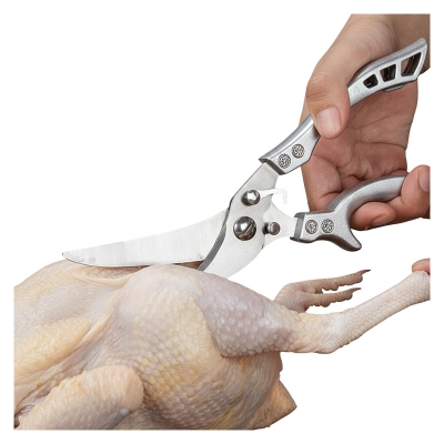 Picture of Powerful Chicken Bone Scissors Stainless Steel Portable Chicken Duck Fish Cutter For Kitchen Accessories