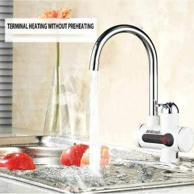 Picture of Instant Thankless Digital Electric Hot Water Tap for any wall Mount with led Display