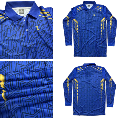 Picture of SMUG Premium POLO Full Sleeve Sports T-shirt Combo Pack -3 Pcs -Blue, Maroon and Green color