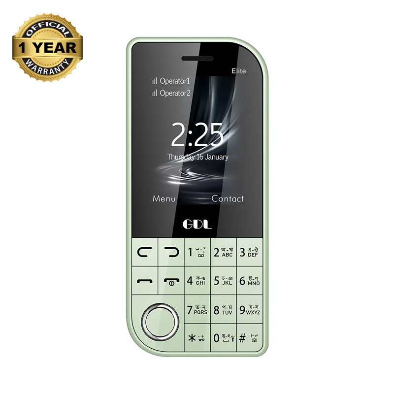 Picture of GDL Elite Feature Phone made by Glass Body (Multicolor)