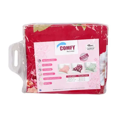 Picture of Comfy Bed Sheet- Single Common (Twill) 90"x63"