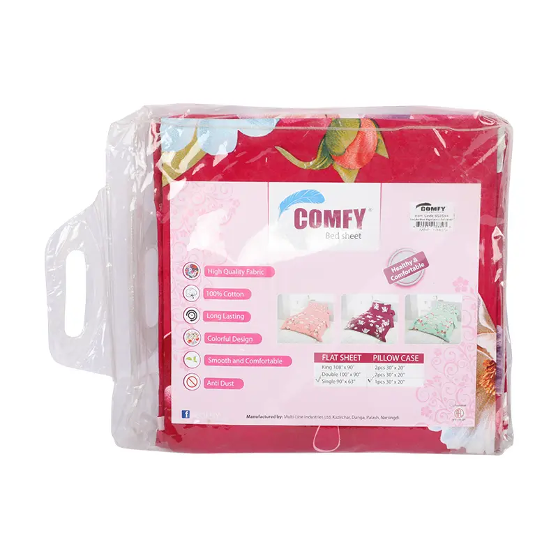 Picture of Comfy Bed Sheet- Single Common (Twill) 90"x63"