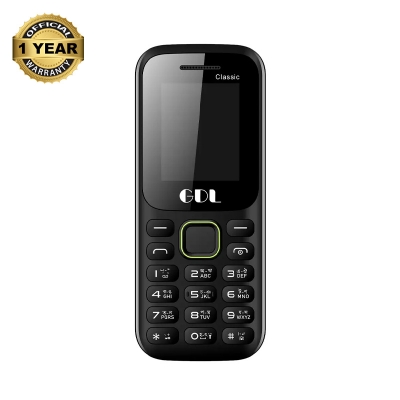 Picture of GDL Classic Feature Phone with 1000 mAh Long Lasting Battery and 1000 Phonebook (Multi Color)