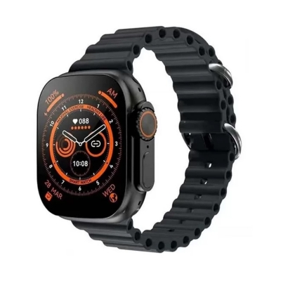 Picture of T800 Ultra Smartwatch Series 8 with Wireless Charging- Black