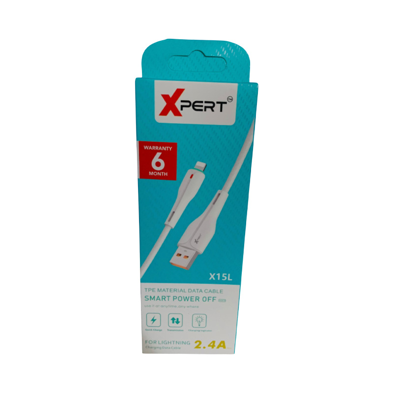 Picture of Xpert X15L Lightning/iPhone Data Cable - Auto Off  when 100% Charged