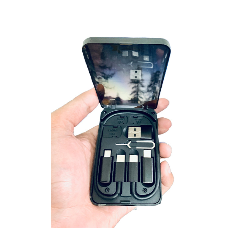 Picture of Xpert X53T Versatile Portable Charging Multifunctional Data Cable Set 28 cm. 18W Max