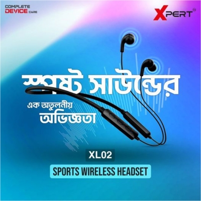 Picture of Xpert XL02 Sports Wireless Neckband - Black