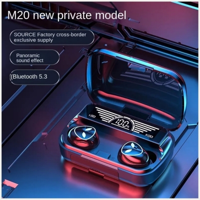 Picture of M20 V5.3 Tws Wireless Earbuds With Noise Cancelling Feature Bluetooth Headphone