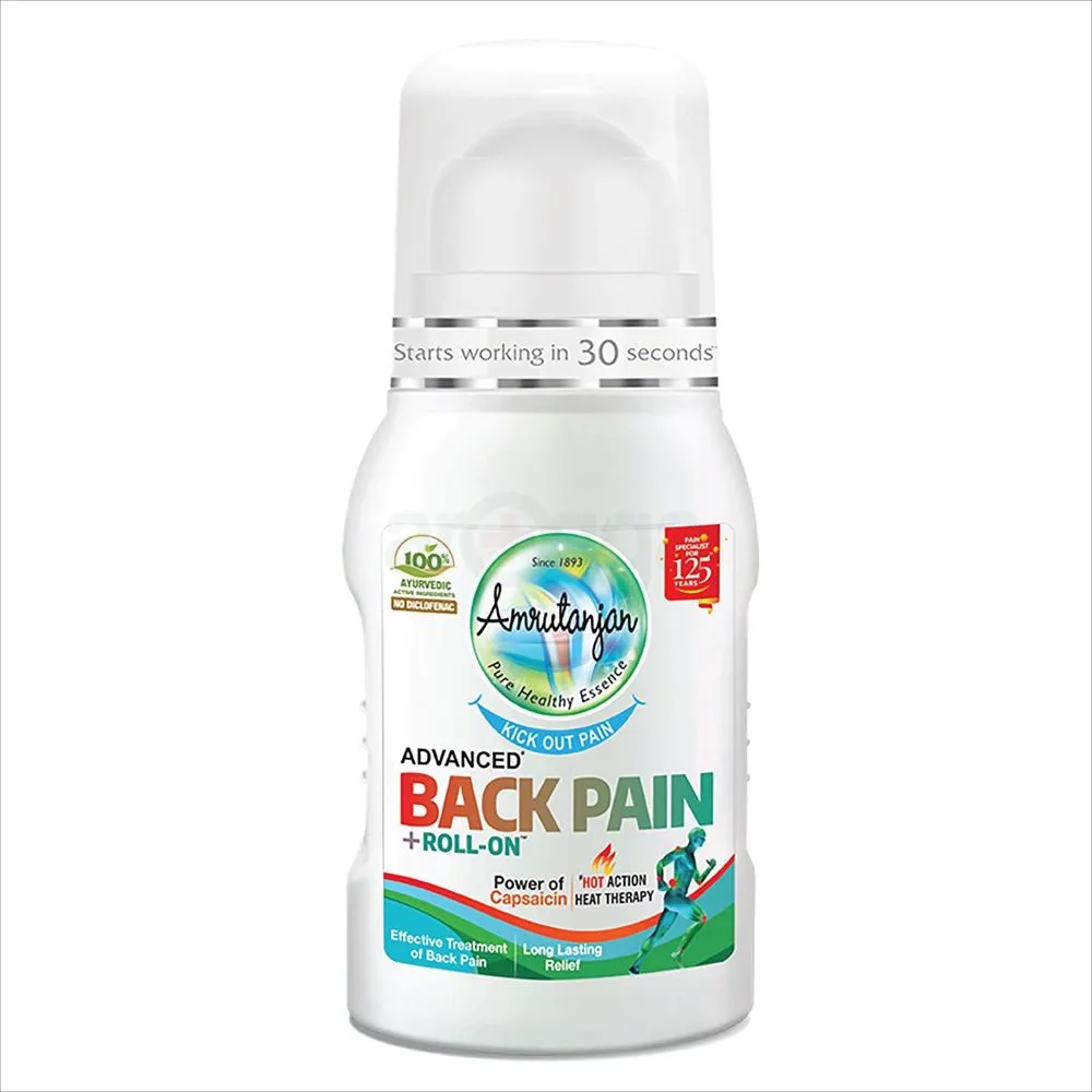Picture of Amrutanjan Back Pain Roll On 50ml