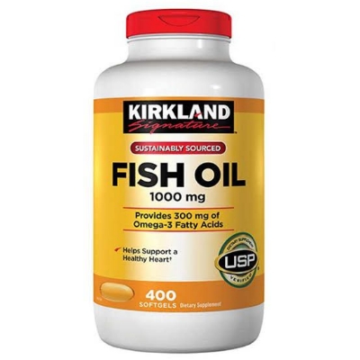 Picture of Kirkland Signature Concentrated Fish Oil 1000 mg - 400 Softgels