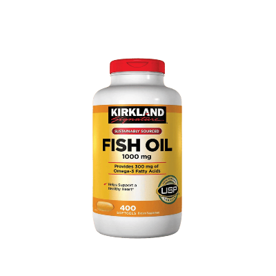 Picture of Kirkland Signature Concentrated Fish Oil 1000 mg - 400 Softgels