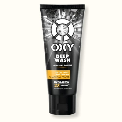 Picture of Oxy Deep Face Wash Men’s Charcoal Cleanser 100g