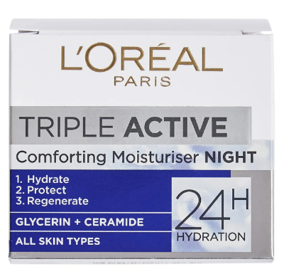 Picture of Triple Active Comforting Moisturiser Night Cream For All Skin Types 50ml