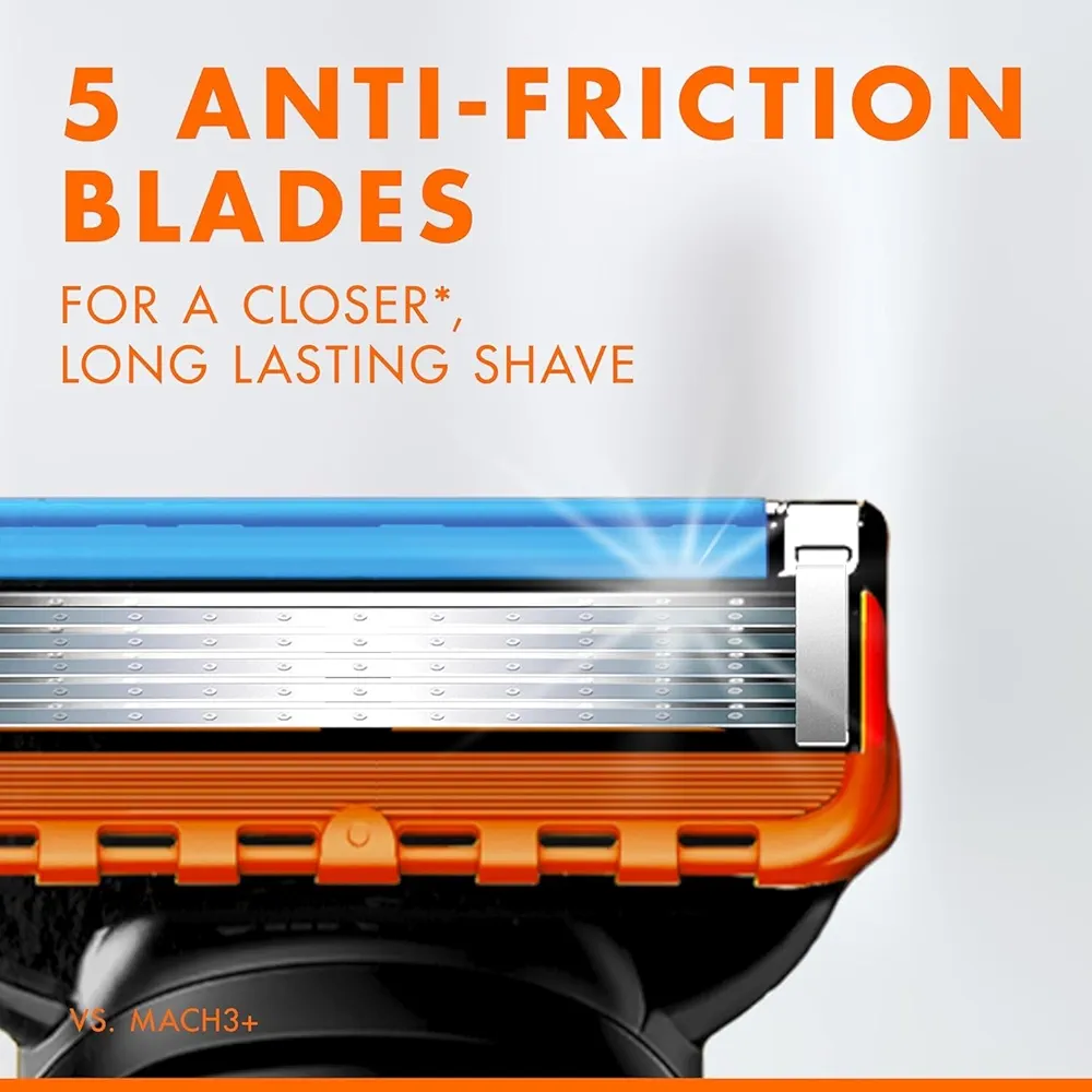 Picture of Fusion 5 Shaving Manual Blade Men's Shaver (4pcs)