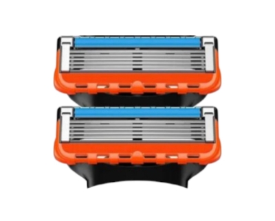 Picture of Fusion 5 Shaving Manual Blade Men's Shaver Replacement Blade Shaver Set ( 2pcs)