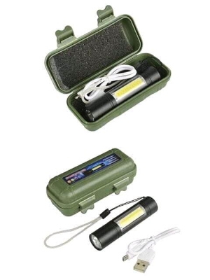 Picture of Geepas GP-009 Rechargeable Portable LED Flashlight