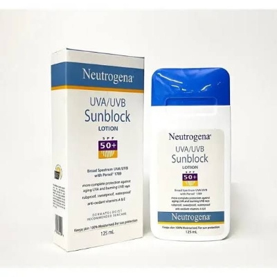 Picture of Neutrogena UVA/UVB Sunblock Lotion SPF 50+ 125ml (USA)