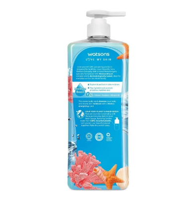 Picture of WATSONS Ocean Cream Body Wash 1000ml (1ltr)