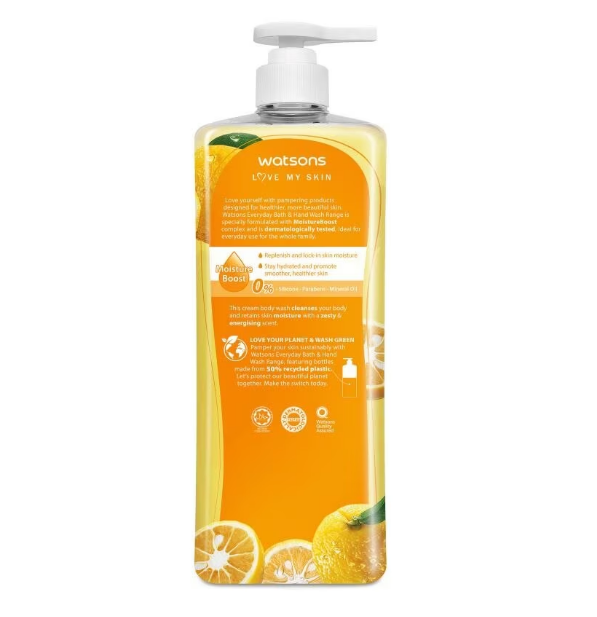 Picture of WATSONS Yuzu Cream Body Wash 1000ml