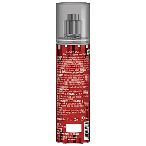 Picture of Layerr Shot Body Spray Red Stallion 135 Ml
