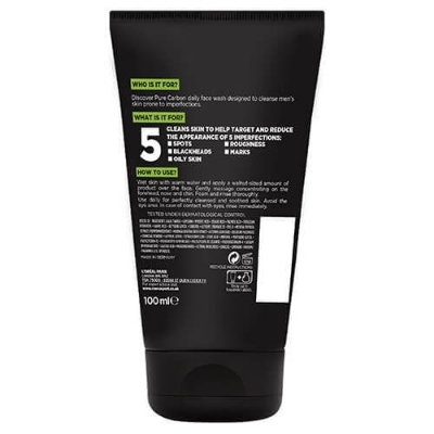 Picture of L'Oreal Paris Men Expert Pure Carbon Purifying Anti Acne Face Wash
