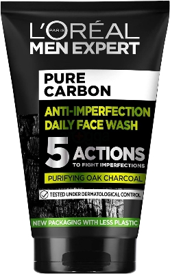 Picture of Loreal Paris Men Expert Pure Carbon Purifying Daily Face Wash 100ml