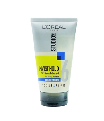 Picture of Loreal Studio Line Invisible Hold Normal Strength 24H Natural Clear Gel, 150 ml