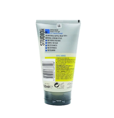 Picture of Loreal Studio Line Invisible Hold Normal Strength 24H Natural Clear Gel, 150 ml