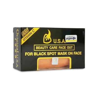Picture of USA Beauty Care Face Out-For Black Spot Mask on Face Soap 120g