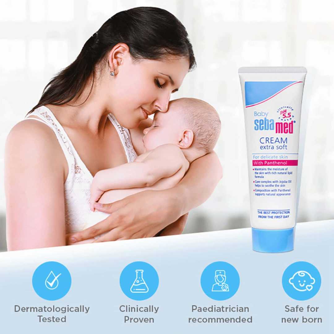 Picture of Sebamed Baby Extra Soft Cream For Delicate Skin with Panthenol 200ml