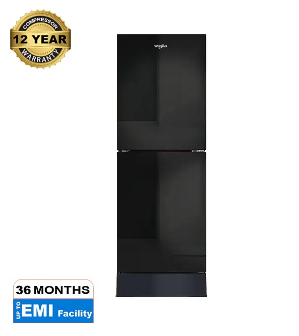 Picture of Whirlpool 278 Liters Fresh Magic Pro Frost Refrigerator Crystal Black