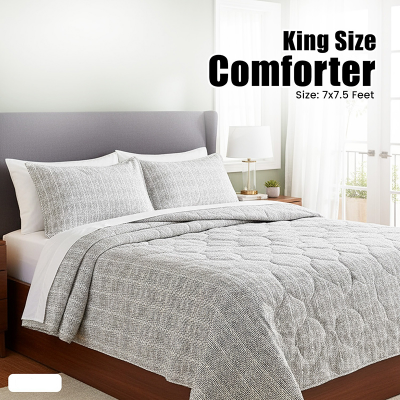 Picture of Country Soul Chinise Microfiber King Size Comforter 7 Feet By 7.5 Feet Super Soft