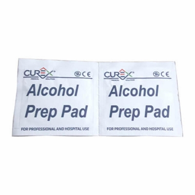 Picture of Curex 50 Pieces Alcoholprep pads No Box