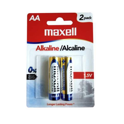 Picture of Alkaline  Size: AA 1.5 Volt (Pack of 2 Pieces) NON-RECHARGEABLE
