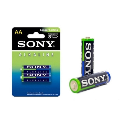 Picture of SONY AA BATTERY (ALKALINE)-PACK OF 2 NON-RECHARGEABLE
