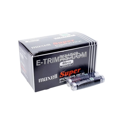 Picture of MAXELL Super Power Ace Black AAA Battery 1 Pack (2 pcs)