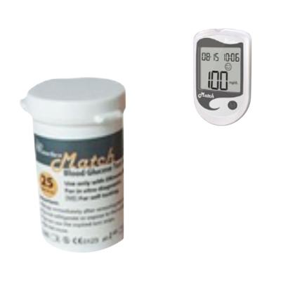 Picture of Ok Match Meter Strips 25 Pcs 1 Vail (No Box)